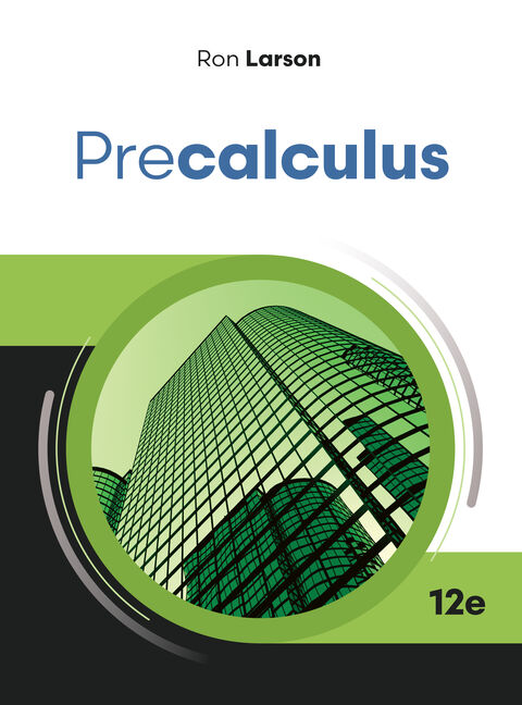Solutions Manual for Precalculus 12th Edition by Ron Larson