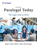 Instructor Manual for Paralegal Today: The Legal Team at Work 9th Edition by Roger LeRoy Miller