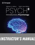 Instructor Manual for PSYCH 8th Edition by Spencer A. Rathus