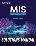 Solutions Manual for MIS 12 12th Edition by Hossein Bidgoli