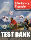 Test Bank for Introductory Chemistry: An Active Learning Approach 8th Edition by Mark S. Cracolice