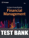 Test Bank for Intermediate Financial Management 15th Edition by Eugene F. Brigham