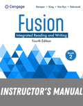 Instructor Manual for Fusion: Integrated Reading and Writing, Book 2 4th Edition by Dave Kemper