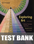 Test Bank for Exploring Art: A Global, Thematic Approach 6th Edition by Margaret Lazzari