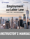 Instructor Manual for Employment and Labor Law 11th Edition by Patrick J. Cihon