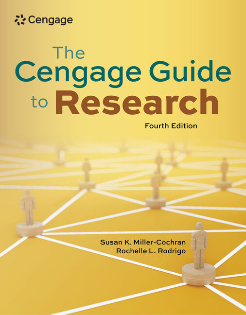 Instructor Manual for Cengage Guide to Research 4th Edition by Susan K. Miller-Cochran