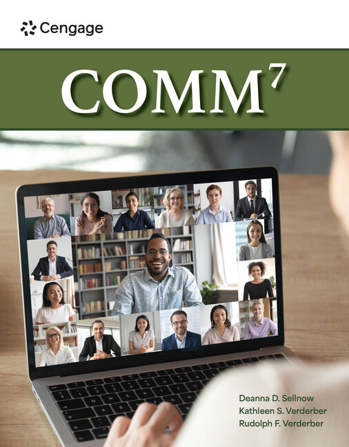 Test Bank for COMM 7 7th Edition by Deanna Sellnow