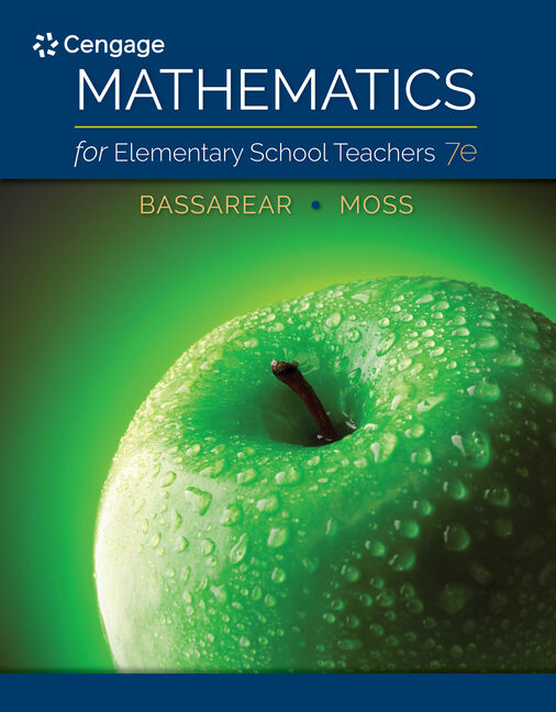 Test Bank for Mathematics for Elementary School Teachers 7th Edition by Tom Bassarear