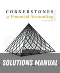 Solutions Manual for Cornerstones of Financial Accounting 4th Edition by Jay S. Rich