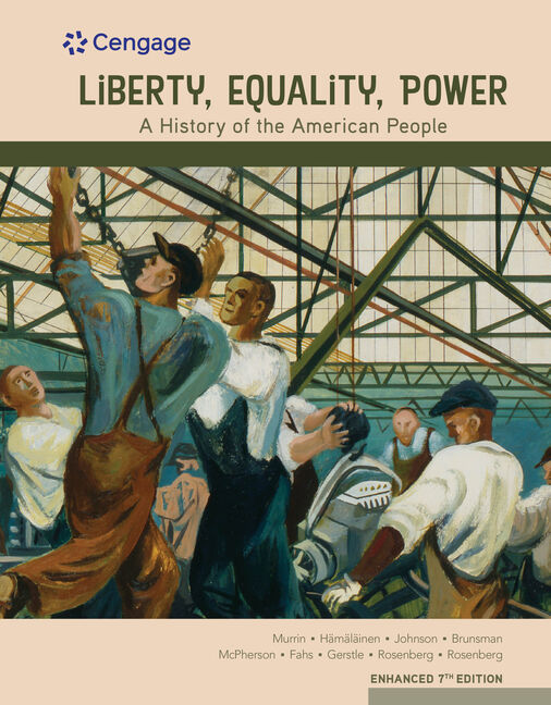 Test Bank for Liberty, Equality, Power: A History of the American People, Enhanced 7th Edition by John Murrin