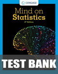 Test Bank for Mind on Statistics 6th Edition by Jessica M. Utts