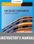Instructor Manual for Microeconomics: Principles & Policy 14th Edition by William J. Baumol