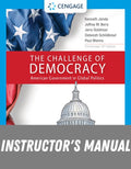 Instructor Manual for The Challenge of Democracy: American Government in Global Politics, Enhanced 14th Edition by Kenneth Janda