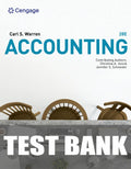 Test Bank for Accounting 28th Edition by Carl Warren