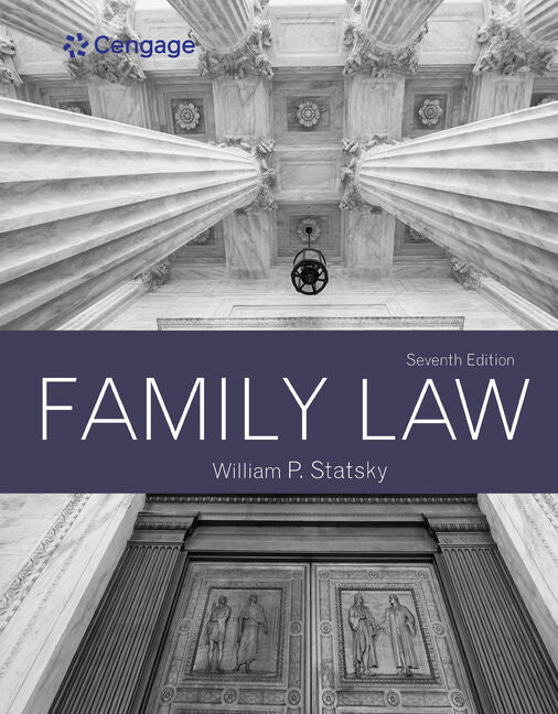 Family Law 7th Edition by William P. Statsky
