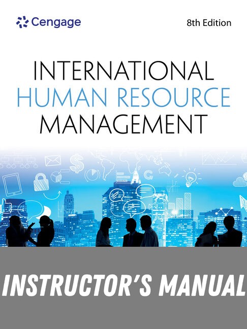 Instructor Manual for International Human Resource Management 8th Edition by Peter Dowling