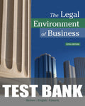 Test Bank for The Legal Environment of Business 13th Edition by Roger E. Meiners