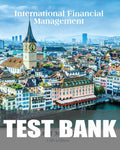 Test Bank for International Financial Management 13th Edition by Jeff Madura
