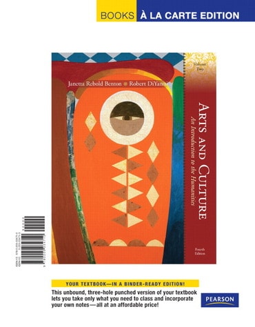 Instructor Manual for Arts and Culture: An Introduction to the Humanities, Volume 2 4th Edition by Janetta Rebold Benton