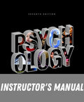 Instructor Manual for Psychology 7th Edition by Stephen F. Davis