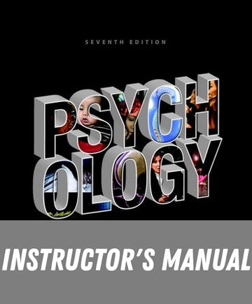 Instructor Manual for Psychology 7th Edition by Stephen F. Davis