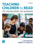 Test Bank for Teaching Children to Read: The Teacher Makes the Difference 9th Edition by D Ray Reutzel