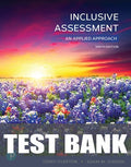 Test Bank for Inclusive Assessment: An Applied Approach 9th Edition by Terry Overton
