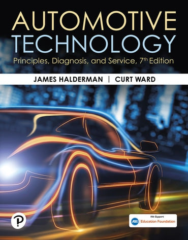 Test Bank for Automotive Technology: Principles, Diagnosis, and Service 7th Edition by James Halderman