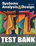 Test Bank for Systems Analysis and Design 11th Edition by Kenneth E. Kendall
