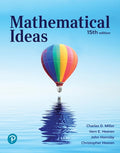 Solutions Manual for Mathematical Ideas 15th Edition by Charles D. Miller