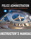 Instructor Manual for Police Administration: Structures, Processes, and Behaviors 10th Edition by Charles R. Swanson