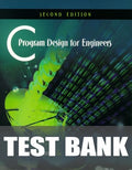 Test Bank for C Program Design for Engineers 2nd Edition by Jeri R. Hanly