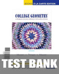 Test Bank for College Geometry: A Problem Solving Approach with Applications 2nd Edition by Gary L. Musser