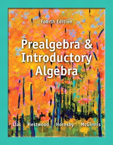 Solutions Manual for Prealgebra and Introductory Algebra 4th Edition by Margaret L. Lial