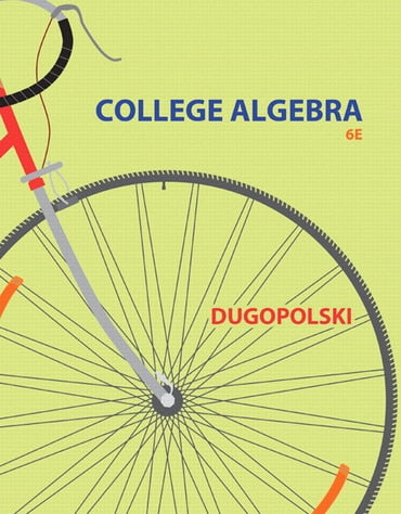 Solutions Manual for Video Notebook for College Algebra 6th Edition by Mark Dugopolski