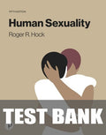 Test Bank for Human Sexuality 5th Edition by Roger R. Hock