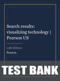 Test Bank for Search results: visualizing technology | Pearson US 10th Edition