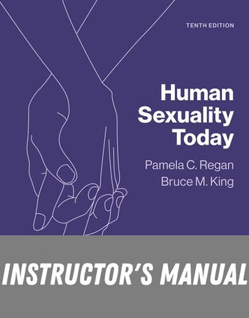 Instructor Manual for Human Sexuality Today 10th Edition by Pamela Regan