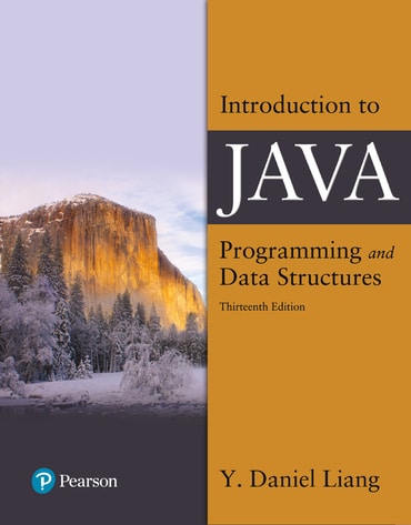 Test Bank for Introduction to Java Programming and Data Structures 13th Edition by Y Daniel Liang