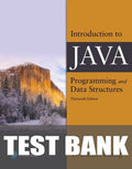 Test Bank for Introduction to Java Programming and Data Structures 13th Edition by Y Daniel Liang