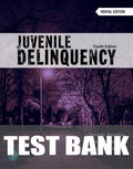 Test Bank for Juvenile Delinquency (Justice Series) 4th Edition by Clemens Bartollas