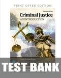 Test Bank for Criminal Justice: An Introduction 14th Edition by Frank Schmalleger