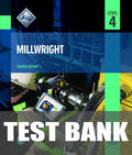 Test Bank for Millwright Level 4 4th Edition