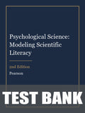 Test Bank for Psychological Science: Modeling Scientific Literacy 2nd Edition
