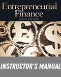 Instructor Manual for Entrepreneurial Finance 6th Edition by Philip J. Adelman