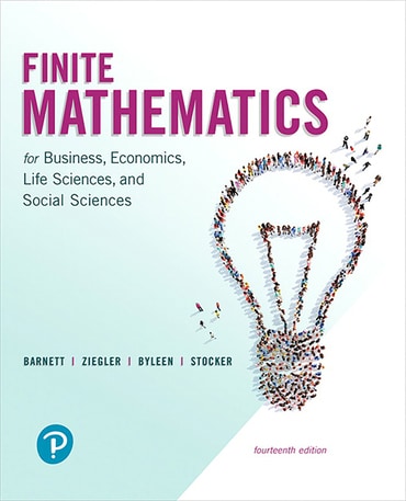 Solutions Manual for Finite Mathematics for Business, Economics, Life Sciences, and Social Sciences 14th Edition by Raymond A. Barnett