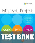 Test Bank for Microsoft Project Step by Step (Covering Project Online Desktop Client) 1st Edition by Cindy M. Lewis