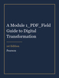 Instructor Manual for A Module 1_PDF_Field Guide to Digital Transformation 1st Edition