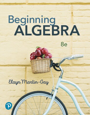 Solutions Manual for Beginning Algebra 8th Edition by Elayn Martin-Gay
