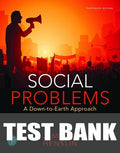 Test Bank for Social Problems: A Down-to-Earth Approach 13th Edition by Jim M. Henslin